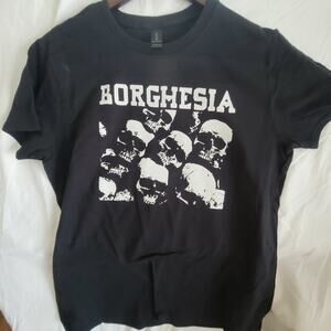 Borghesia band t shirt Ladies Large  Black